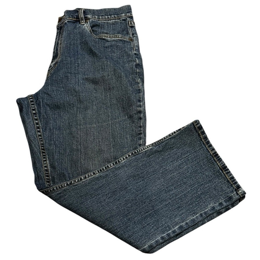 L.L.Bean 16P Bootcut Jeans Mid Rise Stretch‎